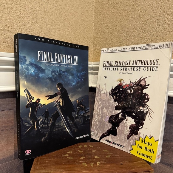 Final Fantasy Anthology Official Strategy Guide (Brady Games) & Final Fantasy XV - Picture 1 of 8